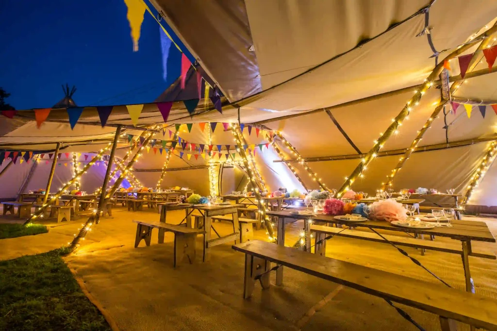 The Tipi Company Big Hat Fairy Lights